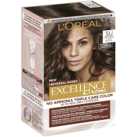 L'Oréal Paris Crème de coloration des cheveux 'Excellence Universal' - 5U Light Brown