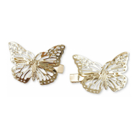 INC International Concepts Women's 'Butterfly' Hair Clips Set - 2 Pieces