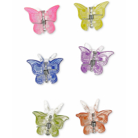 INC International Concepts Women's 'Ombré Butterfly Claw' Hair Clips Set - 6 Pieces