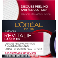 L'Oréal Paris Lingettes pour peeling 'Revitalift Laser x3' - 30 Pièces