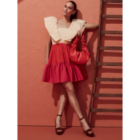 New York & Company 'Colorblock' Fit & Flare Kleid für Damen