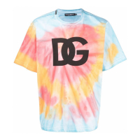 Dolce & Gabbana 'Tie-Dye Logo' T-Shirt für Herren