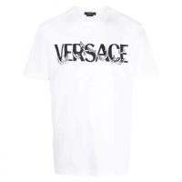 Versace T-shirt 'Logo' pour Hommes
