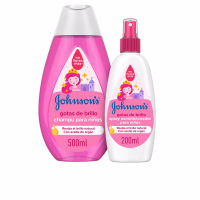 Johnson's 'Shiny Drops' Shampoo & Conditioner - 500 ml