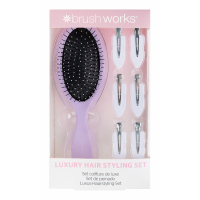 Brushworks 'Luxury' Hair Styling Set - 7 Pieces