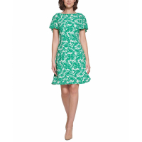 Tommy Hilfiger Women's 'Flutter' Short-Sleeved Dress