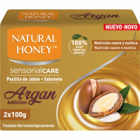 Natural Honey 'Sensorial Care Argan' Soap Bar - 100 g, 2 Pieces