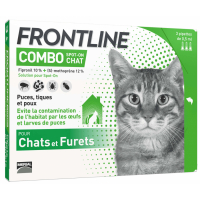 Frontline 'Combo Spot-On Cat' Antiparasitic - 3 Doses