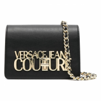 Versace Jeans Couture Women's 'Logo-Lettering Chain' Crossbody Bag