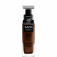 Nyx Professional Make Up Fond de teint 'Can'T Stop Won'T Stop Full Coverage' - Deep Espresso 30 ml