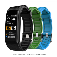 Smartcase Bracelet pour montre intelligente, Montre connectée - 3 Pièces