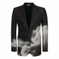 Alexander McQueen Men's 'Storm Sky' Suit Jacket