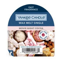 Yankee Candle Cire à fondre 'Movie Night Cocoa Classic' - 22 g