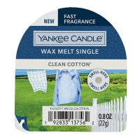 Yankee Candle Cire à fondre 'Clean Cotton Classic' - 22 g