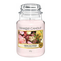 Yankee Candle Bougie parfumée 'Fresh Cut Roses' - 623 g