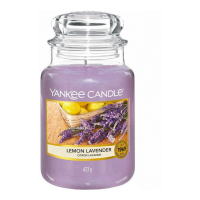 Yankee Candle Bougie parfumée 'Lemon Lavender' - 623 g