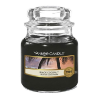 Yankee Candle Bougie parfumée 'Black Coconut' - 104 g