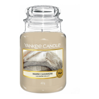 Yankee Candle Bougie parfumée 'Warm Cashmere' - 623 g