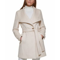 Calvin Klein Women's 'Asymmetrical' Wrap Coat