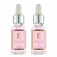 Eclat Skin London Huile faciale 'Rose Blossom Glow' - 30 ml, 2 Pièces