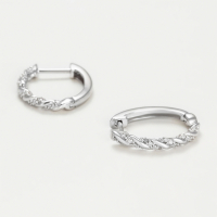 Atelier du diamant Women's 'Trenzas' Earrings