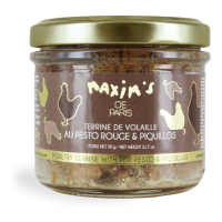 Maxim's Geflügelterrine mit Pesto und Paprika Piquillos - 90 g