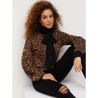 New York & Company Women's 'Leopard' Sweater