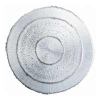Aulica Round Silver Placemat