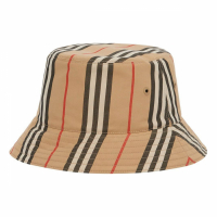 Burberry Chapeau Bucket 'Icon Stripe' pour Femmes