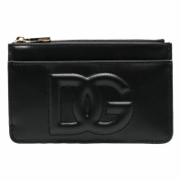 Dolce & Gabbana Porte-monnaie 'DG Logo Zip' pour Femmes