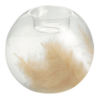 Mascagni 'Feather' Candle Holder Set - 4 Pieces