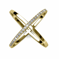 MYC Paris Women's 'X Duo' Ring