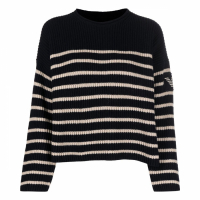 Emporio Armani Women's 'Ribbed Striped' Sweater