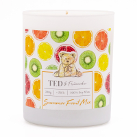 Ted&Friends 'Summer Fruit Mix' Duftende Kerze - 220 g