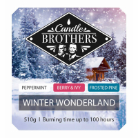 Candle Brothers Bougie 2 mèches 'Winter Wonderland' - 510 g