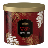 Candle-Lite Bougie 3 mèches 'By Golly Be Jolly' - 396 g