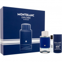 Mont blanc 'Explorer Ultra Blue' Parfüm Set - 3 Stücke