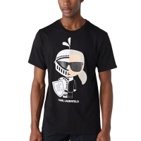 Karl Lagerfeld Men's 'Split Character Graphic' T-Shirt