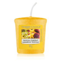 Yankee Candle Bougie parfumée 'Tropical Starfruit' - 49 g