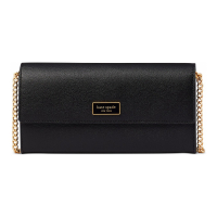 Kate Spade New York Women's 'Katy Textured Flap Continental' Chain Wallet