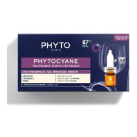 Phyto Traitement contre la chute des cheveux 'Phytocyane Progesive' - 12 Pièces, 5 ml