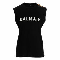 Balmain 'Logo' Ärmelloses Top für Damen