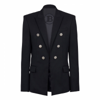 Balmain 'Embossed Button' Jacke für Herren