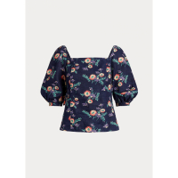 Polo Ralph Lauren Blouse 'Floral Blouson-Sleeve' pour Femmes