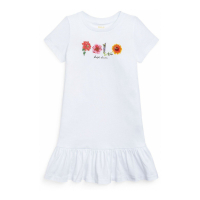Polo Ralph Lauren Little Girls Logo Jersey T-shirt Dress