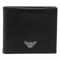 Emporio Armani Men's 'Logo Bi-Fold' Wallet