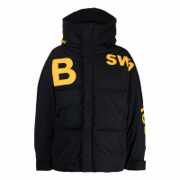Burberry Men's 'Logo Hooded' Quilted Jacket