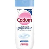 Cadum Crème de douche 'Amandes Douce Bio Hydratation Longue Durée' - 400 ml