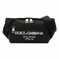 Dolce & Gabbana Sac de ceinture 'Logo' pour Hommes