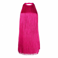 Pinko 'Low Back Fringe' Mini Kleid für Damen